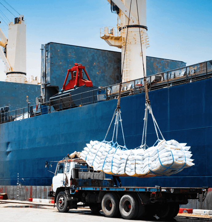 Break bulk cargo handling